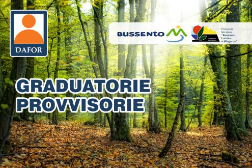 GRADUATORIE PROVVISORIE