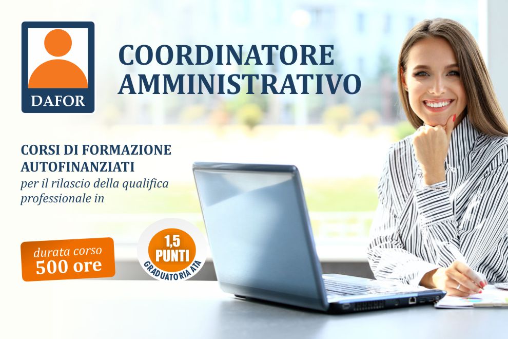 Corso Coordinatore Amministrativo