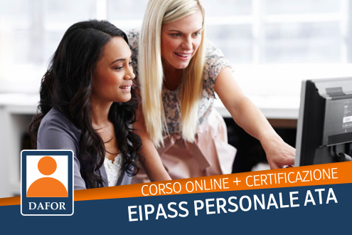 EIPASS Personale ATA: Corso ONLINE e Certificazione