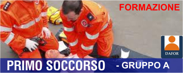 Corso I° Socorso - Gruppo A - Formazione