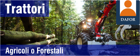 Trattori Agricoli o Forestali